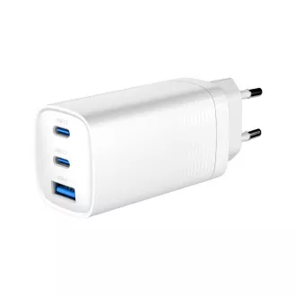 GEMBIRD PD töltő 1xUSB-A 2xUSB-C 67W fehér
