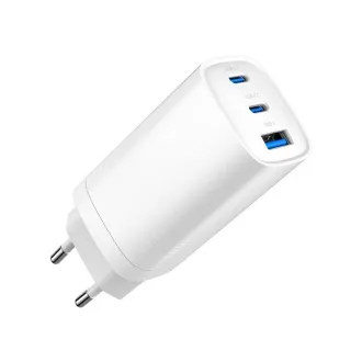 GEMBIRD PD töltő 1xUSB-A 2xUSB-C 67W fehér