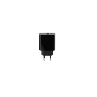GEMBIRD PD töltő USB-A USB-C 20W fekete