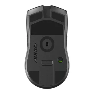 GIGABYTE Aorus M6/Fekete/Fekete/Optikus/26,000 DPI/Vezeték nélküli USB/Fekete