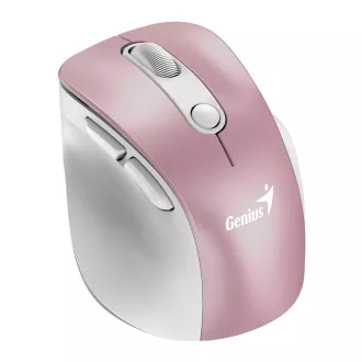 Genius Ergo 9000S Pro/Ergonomikus/Optikus/Jobbkezes/2 400 DPI/USB BT/Pink