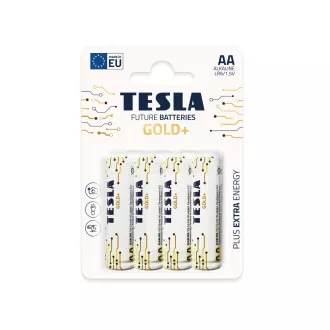 TESLA - AA GOLD elemek, 4 db, LR06 TESLA - AA GOLD elemek, 4 db, LR06