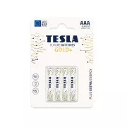 TESLA - AAA GOLD  elemek, 4 db, LR03