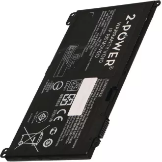 2-POWER akkumulátor 11,4V 4000mAh a HP ProBook 430 G4, 440 G4, 440 G5, 446 G5, 455 G4, 470 G4, 470 G5, 446 G5, 455 G4, 470 G4, 470 G4, 470 G5 modellekhez