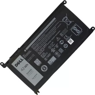 Dell eredeti Li-Ion 42WH 3CELL Y3F7Y/1RH5X/3CRH3/8YPRW/C4HCW/CYMGM/FC92N/FW8KR/WDX0R akkumulátor, 42WH 3CELL Y3F7Y/1RH5X/3CRH3/8YPRW/C4HCW/CYMGM/FC92N/FW8KR/WDX0R