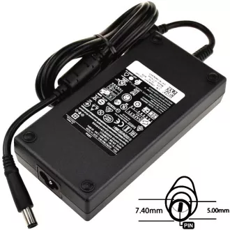 Tápegység 180W 19.5V, 7.4x5.0, eredeti DELL, 19.5V
