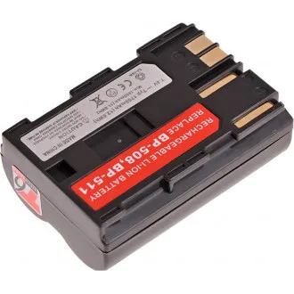 Akkumulátor T6 Power Canon BP-508, BP-511, BP-511A, BP-512, BP-514, 1600mAh, 11,8Wh, barna színben Akkumulátor T6 Power Canon BP-508, BP-511, BP-511A, BP-512, BP-514, 1600mAh, 11,8Wh, barna színben