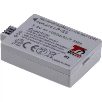 T6 power Canon LP-E5 akkumulátor, 1050mAh, 7,8Wh