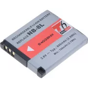 Akkumulátor T6 power Canon NB-8L, 700mAh, fekete