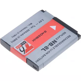 Akkumulátor T6 power Canon NB-8L, 700mAh, fekete