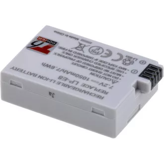 T6 power Canon LP-E8 akkumulátor, 1050mAh, 7,6Wh, szürke