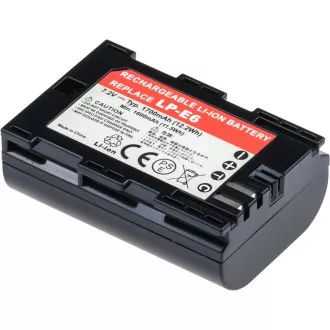 Akkumulátor T6 teljesítmény Canon LP-E6, LP-E6N, 1700mAh, 12,2Wh Akkumulátor T6 teljesítmény Canon LP-E6, LP-E6N, 1700mAh, 12,2Wh
