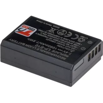 T6 power Canon LP-E10 akkumulátor, 1050mAh, 7,8Wh, fekete