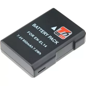 Akkumulátor T6 Power Nikon EN-EL14, EN-EL14a, EN-EL14e, 950mAh, 7Wh Akkumulátor T6 Power Nikon EN-EL14, EN-EL14a, EN-EL14e, 950mAh, 7Wh