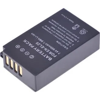 T6 Power akkumulátor Nikon EN-EL20, EN-EL20a típusokhoz, 800 mAh, 5,9 Wh T6 Power akkumulátor Nikon EN-EL20, EN-EL20a típusokhoz, 800 mAh, 5,9 Wh