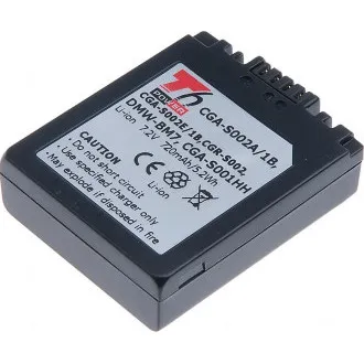 Akkumulátor T6 Power Panasonic DMW-BM7, CGA-S002E, CGA-S002, 720mAh, 5,2Wh Akkumulátor T6 Power Panasonic DMW-BM7, CGA-S002E, CGA-S002, 720mAh, 5,2Wh