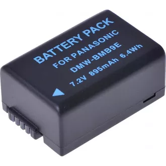 Akkumulátor T6 teljesítmény Panasonic DMW-BMB9, DMW-BMB9E, DMW-BMB9GK, BP-DC9, 895mAh, 6,4Wh