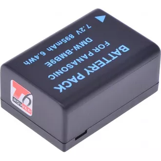 Akkumulátor T6 teljesítmény Panasonic DMW-BMB9, DMW-BMB9E, DMW-BMB9GK, BP-DC9, 895mAh, 6,4Wh