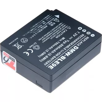 Akkumulátor T6 teljesítmény Panasonic DMW-BLE9, DMW-BLE9E, DMW-BLG10, DMW-BLG10E, BP-DC15, 700mAh, 5Wh