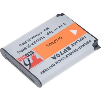 T6 Power akkumulátor Samsung BP-70A, BP70A, SLB-70A modellekhez, 700 mAh, 2,6 Wh T6 Power akkumulátor Samsung BP-70A, BP70A, SLB-70A modellekhez, 700 mAh, 2,6 Wh