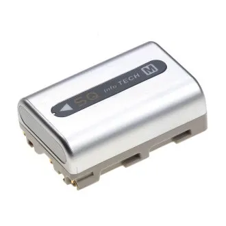 Akkumulátor T6 teljesítmény Sony NP-FM50, NP-FM51, NP-FM30, NP-QM50, NP-QM51, 1700mAh, 12,2Wh