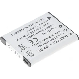 Akkumulátor T6 Power Sony NP-BN1, 600mAh, 2,2Wh, szürke Akkumulátor T6 Power Sony NP-BN1, 600mAh, 2,2Wh, szürke