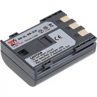 Akkumulátor T6 Power Canon NB-2L, NB-2LH, BP-2LH, 750mAh, 5,5Wh, szürke