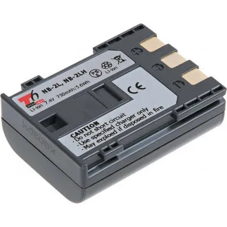 Akkumulátor T6 Power Canon NB-2L, NB-2LH, BP-2LH, 750mAh, 5,5Wh, szürke