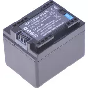 Akkumulátor T6 power Canon BP-727, 2400mAh, 8,6Wh, fekete