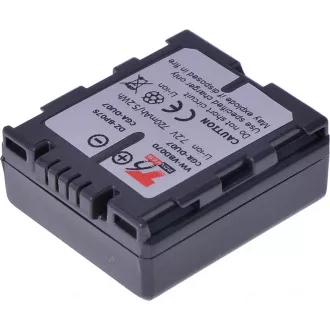 T6 Power akkumulátor a Panasonic VW-VBD070, CGA-DU07, CGR-DU07 és a Hitachi DZ-BP07S modellekhez, 720 mAh, 5,2 Wh