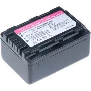 Akkumulátor T6 power Panasonic VW-VBK180, VW-VBL090, 1720mAh, 6,2Wh, fekete