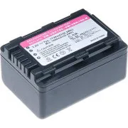 Akkumulátor T6 power Panasonic VW-VBK180, VW-VBL090, 1720mAh, 6,2Wh, fekete