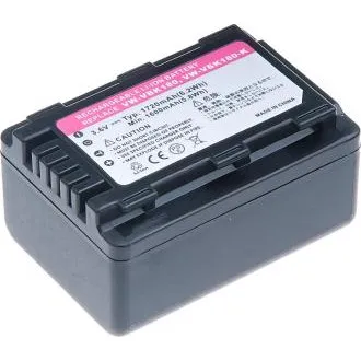 Panasonic T6 Power akkumulátor VW-VBK180, VW-VBL090, 1720 mAh, 6,2 Wh Panasonic T6 Power akkumulátor VW-VBK180, VW-VBL090, 1720 mAh, 6,2 Wh