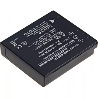 Akkumulátor T6 teljesítmény Samsung IA-BH125C, CGA-S005, D-Li106, DB-60, DB-65, DMW-BCC12, NP-70, 1100mAh