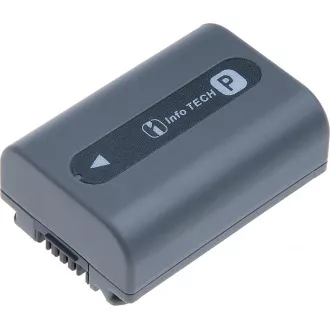 Akkumulátor T6 Power Sony NP-FP30, NP-FP50, 750mAh, 5,4Wh, szürke