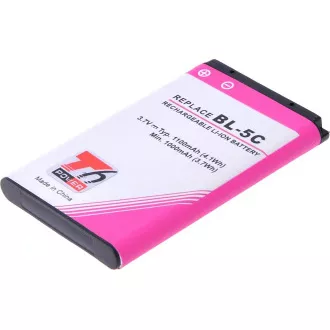 T6 Power akkumulátor Nokia 6300, 6600, 5100, 1100, 3650, 6230, C1-01, C2-01 modellekhez, 1100 mAh, 4,1 Wh, lítium-ion T6 Power akkumulátor Nokia 6300, 6600, 5100, 1100, 3650, 6230, C1-01, C2-01 modellekhez, 1100 mAh, 4,1 Wh, lítium-ion