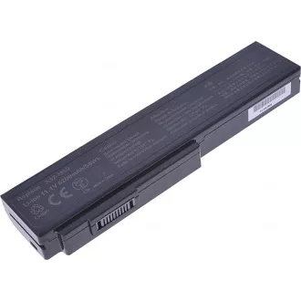 T6 Power akkumulátor Asus M50, G50, G60, N43, N53, N61, B43, X55, X57, X64, 5200mAh, 58Wh, 6cellás akkumulátor Asus M50, G50, G60, N43, N53, N61, B43, X55, X57, X64, 5200mAh, 58Wh, 6 cellás