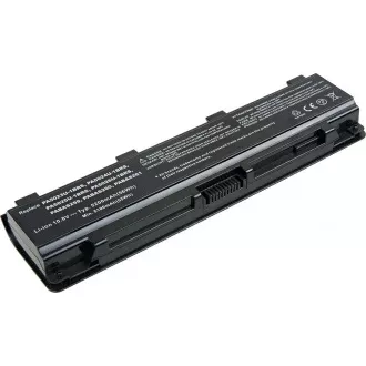 T6 Power akkumulátor Toshiba Satellite C50, C70, C800, C850, L70, L800, P800, 5200mAh, 56Wh, 6 cellás akkumulátorokhoz