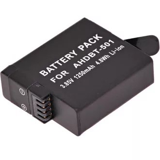 Akkumulátor T6 Power GoPro Hero5, Hero6 Black, AHDBT-501, AABAT-001, 601-10197-000, 1250mAh, 4,8Wh, 1250mAh, 4,8Wh Akkumulátor T6 Power GoPro Hero5, Hero6 Black, AHDBT-501, AABAT-001, 601-10197-000, 1250mAh, 4,8Wh, 1250mAh, 4,8Wh