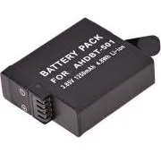Akkumulátor T6 Power GoPro Hero5, Hero6 Black, AHDBT-501, AABAT-001, 601-10197-000, 1250mAh, 4,8Wh, 1250mAh, 4,8Wh