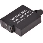 Akkumulátor T6 Power GoPro Hero5, Hero6 Black, AHDBT-501, AABAT-001, 601-10197-000, 1250mAh, 4,8Wh, 1250mAh, 4,8Wh