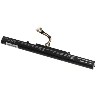 T6 Power akkumulátor Asus X450J, X550Z, X750J, X751L, X751LA, X751MA, X751MA, 2600mAh, 37Wh, 4cellás, Li-ion akkumulátorokhoz