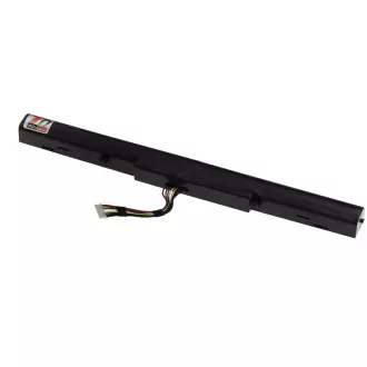 T6 Power akkumulátor Asus X450J, X550Z, X750J, X751L, X751LA, X751MA, X751MA, 2600mAh, 37Wh, 4cellás, Li-ion akkumulátorokhoz