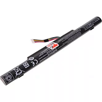 Akkumulátor T6 Power Acer Aspire E5-422, E5-522, E5-722, V3-572, TravelMate P248-M, 4cellás, 2500mAh, 37Wh