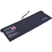Akkumulátor T6 Power az Acer Aspire ES1-311, ES1-511, E5-571, E5-731, 3150mAh, 48Wh, 4 cellás, Li-ion akkumulátorokhoz