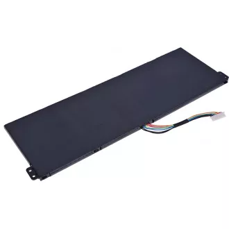 Akkumulátor T6 Power az Acer Aspire ES1-311, ES1-511, E5-571, E5-731, 3150mAh, 48Wh, 4 cellás, Li-ion akkumulátorokhoz
