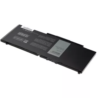 Akkumulátor T6 Power Dell Latitude E5450, E5550, E5250, 3150, 3160, 6900mAh, 51Wh, 4cellás, Li-pol, 6900mAh, 51Wh, 4cellás, Li-pol