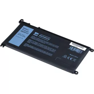 T6 Power akkumulátor Dell Insprion 15 5568, 5578, Vostro 5468, 5568, 3680mAh, 42Wh, 3cellás, Li-pol akkumulátorhoz Dell Insprion 15 5568, 5578, Vostro 5468, 5568, 3680mAh, 42Wh, 3cellás, Li-pol