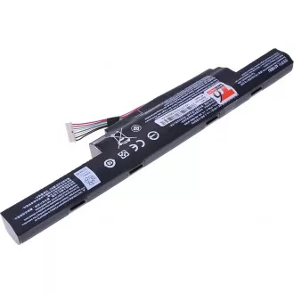 Akkumulátor T6 Power Acer Aspire E5-575, E5-774, F5-573, TravelMate P256-G2, 5200mAh, 56Wh, 6cellás, 5200mAh, 56Wh, 56Wh, 6cellás Akkumulátor T6 Power Acer Aspire E5-575, E5-774, F5-573, TravelMate P256-G2, 5200mAh, 56Wh, 6cellás, 5200mAh, 56Wh, 56Wh, 6cellás