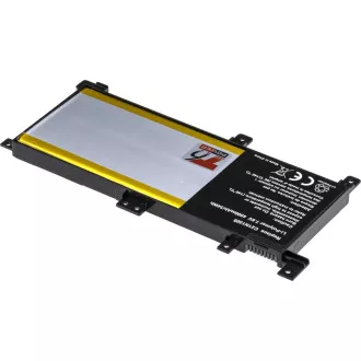 Akkumulátor T6 Power Asus X556U, F556U, A556U, K556U, R519U, R558U, 4500mAh, 34Wh, 2cellás, Li-pol, 4500mAh, 34Wh, 2 cellás, Li-pol